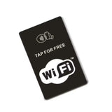 Placa NFC adhesiva de reseñas · 10 cm, redonda o cuadrada