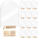 Soporte de madera para placa de mesa