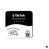 Placca NFC adesiva TikTok · Tocky