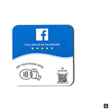 Placca NFC adesiva Facebook · Tocky