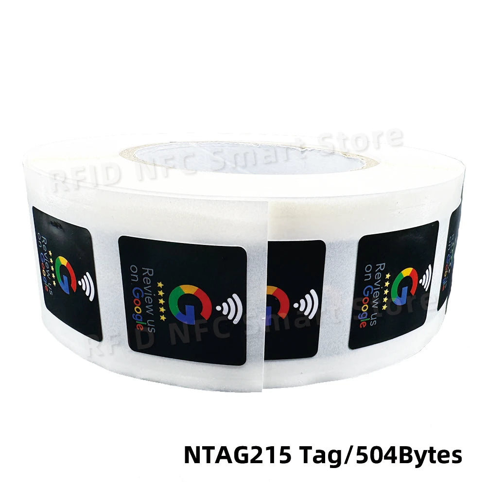 Pegatinas NFC 30 mm · packs de 10, 50 y 100