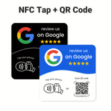 Placa NFC adhesiva · Google, Instagram, TikTok o Facebook