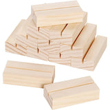 Soporte de madera para placa de mesa