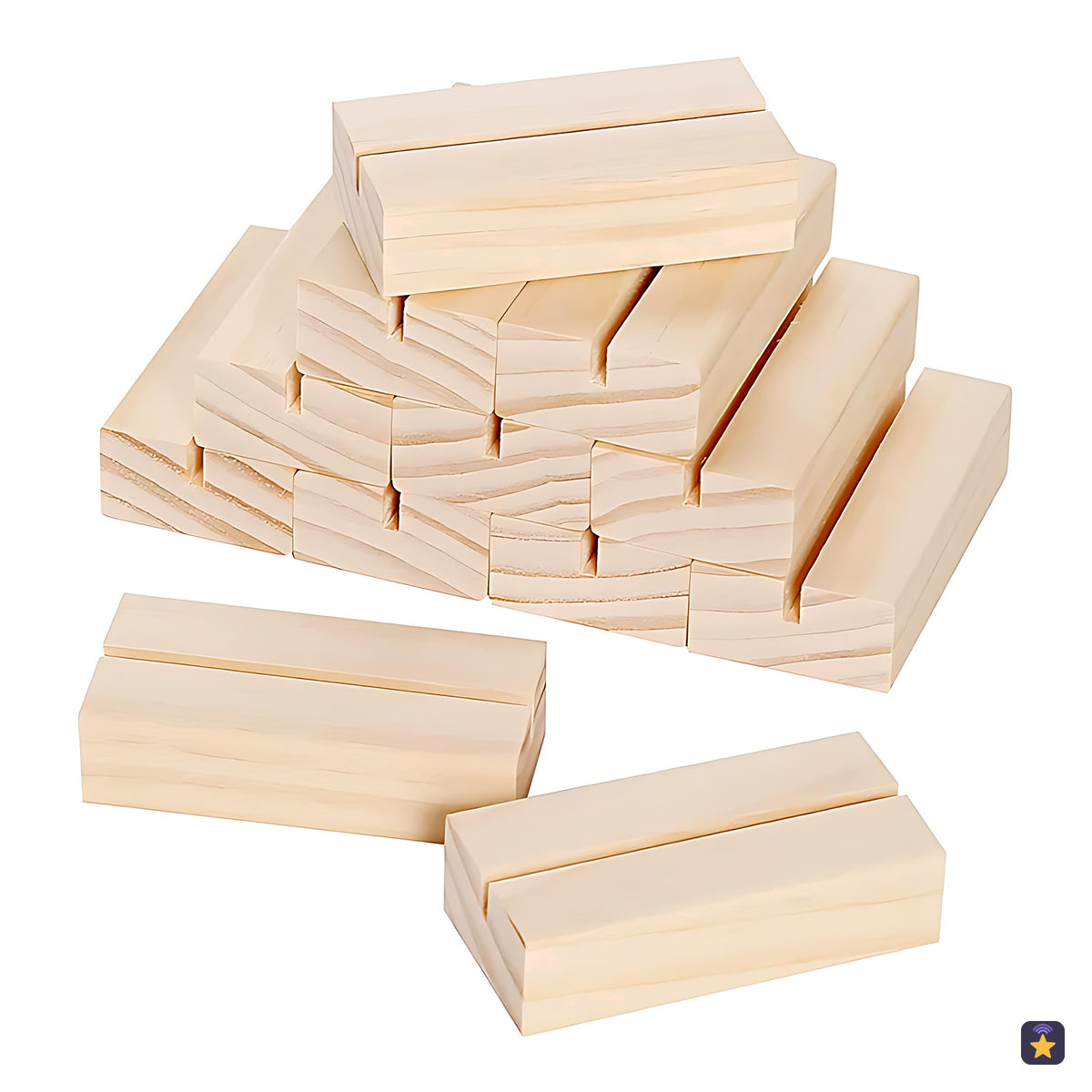 Holzständer für NFC-Tischplatten · Tocky