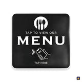 Adhesiu NFC «Veure la carta» quadrat · 1 unitat · Tocky