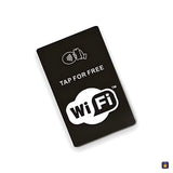Rectangular negra · Wi-Fi gratis · Tocky