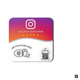 Placca NFC adesiva Instagram · Tocky